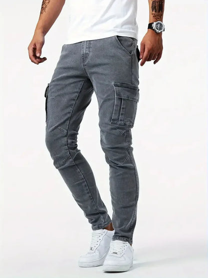MAX | DENIM CARGO PANTS