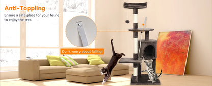 ClimbNest Multi-Level Cat Tower