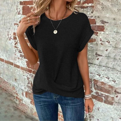 FREYA SOLID SHORT SLEEVE TEE