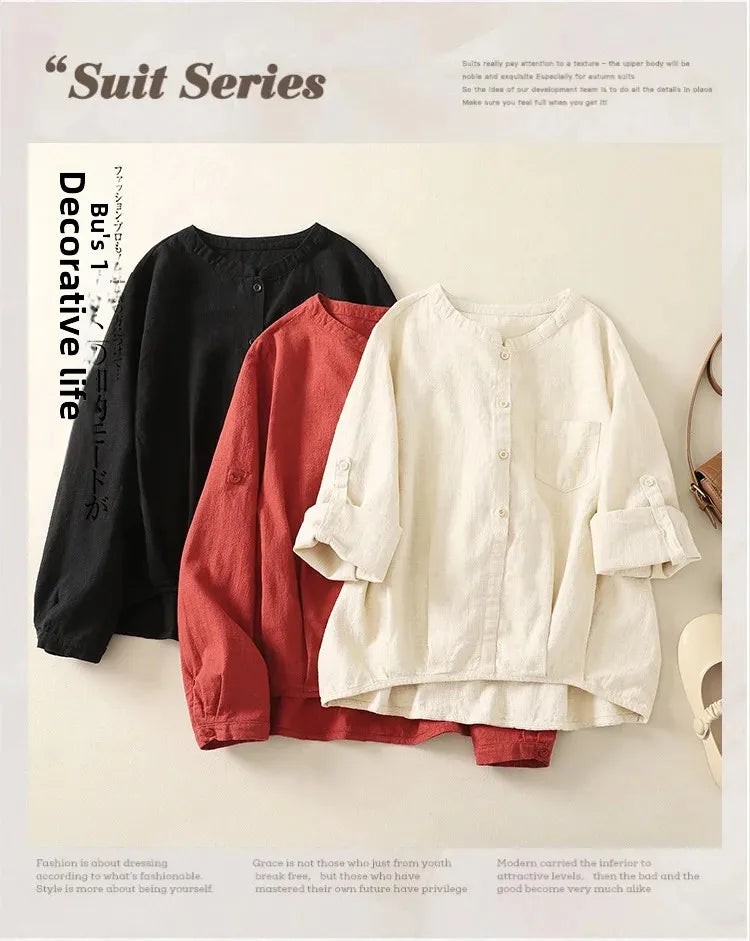 ADELE LINEN SHIRT