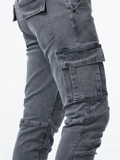 MAX | DENIM CARGO PANTS