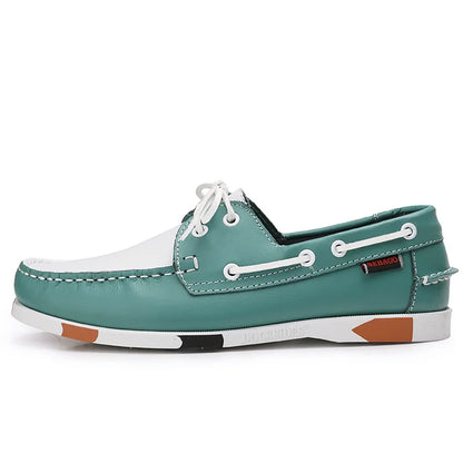 OLIVER LEATHER MOCCASIN SNEAKERS