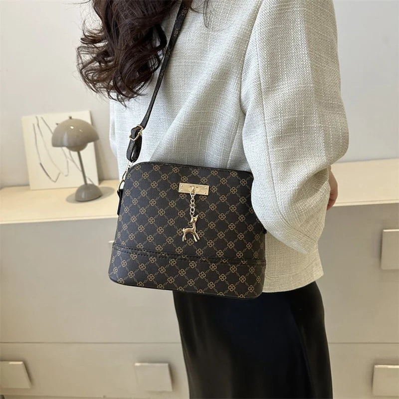 Elegant PU Crossbody Bag 👜