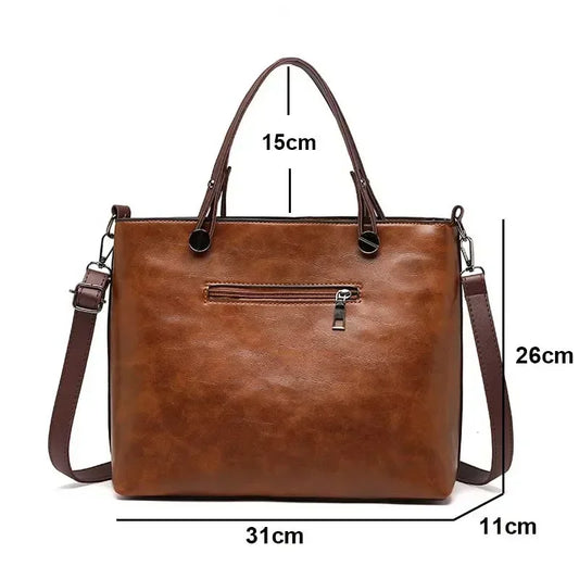 NOVA  LEATHER  SHOULDER BAG