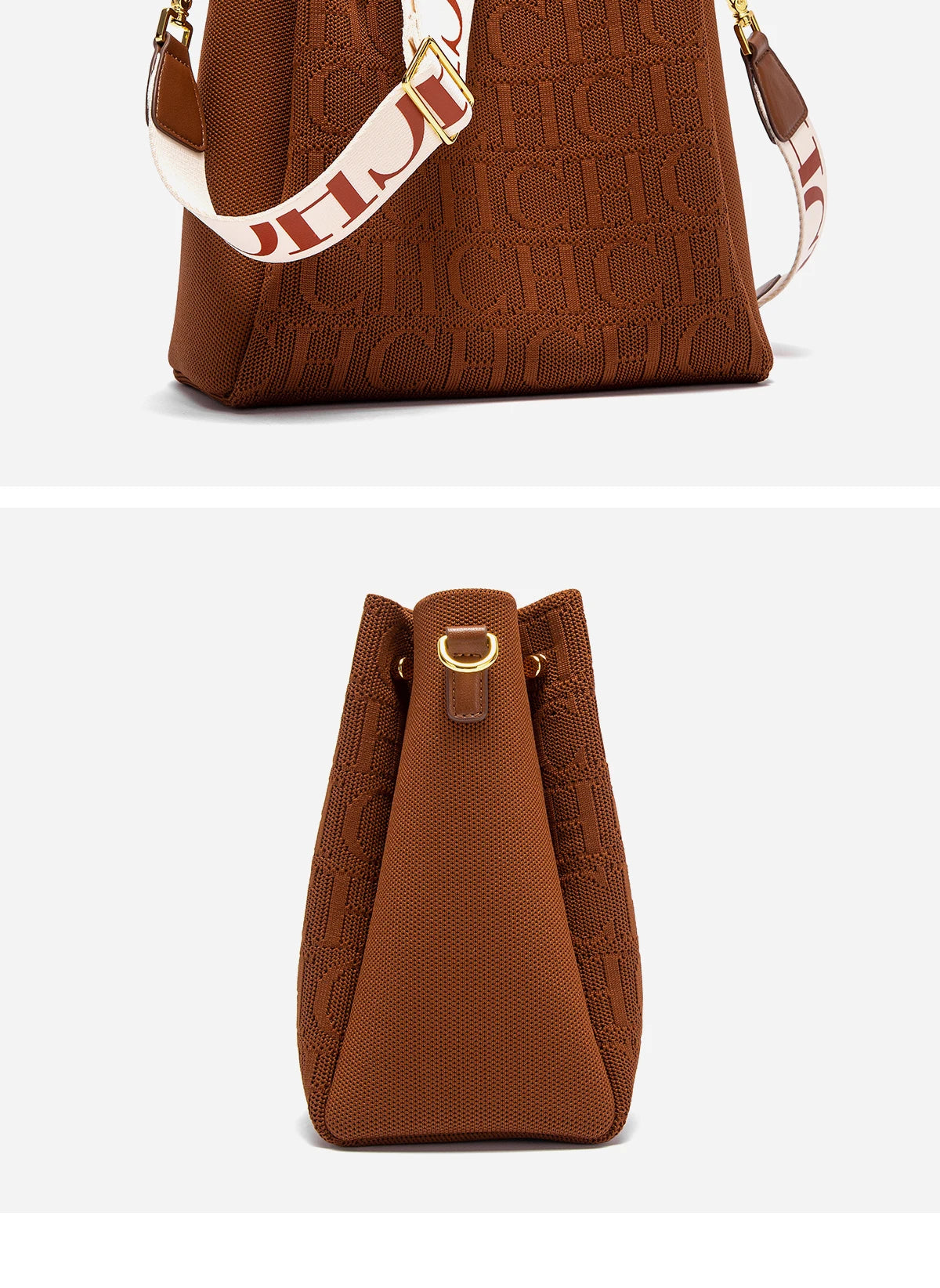 GEORGIA LETTER SHOULDER BAG