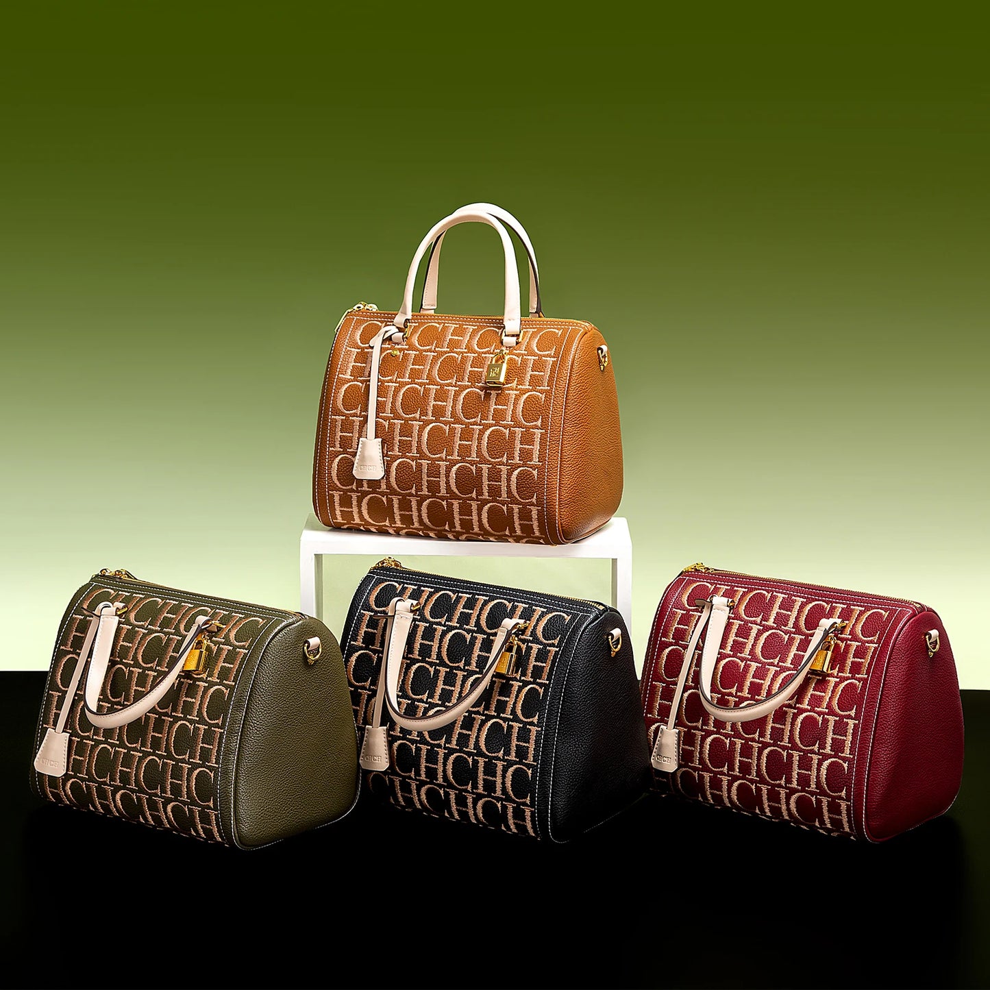 Charlotte Lettered Baguette Bag