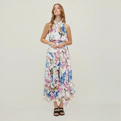 CHLOE RIVIERA HALTER DRESS