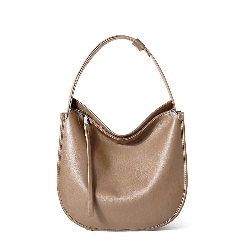 DAISY LEATHER HOBO BAG