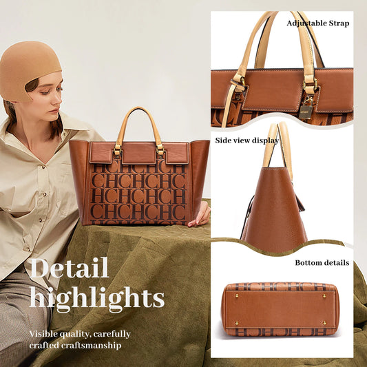 VICTORIA EMBOSSED TOTE WALLET