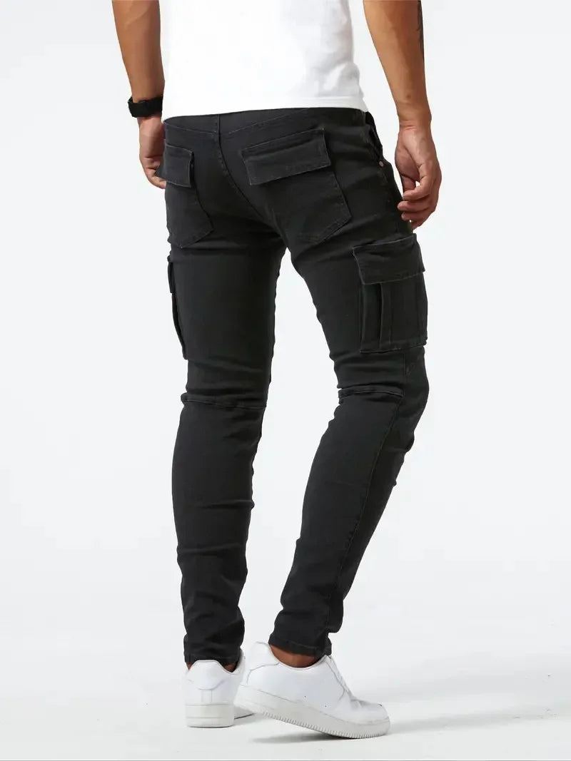 MAX | DENIM CARGO PANTS