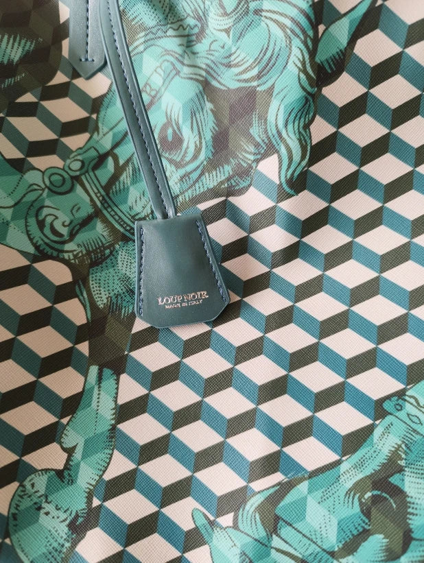 LOUP NOIR METALIC TOTE