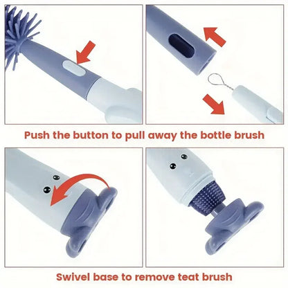 ISABELLA BABY BOTTLE BRUSH SET