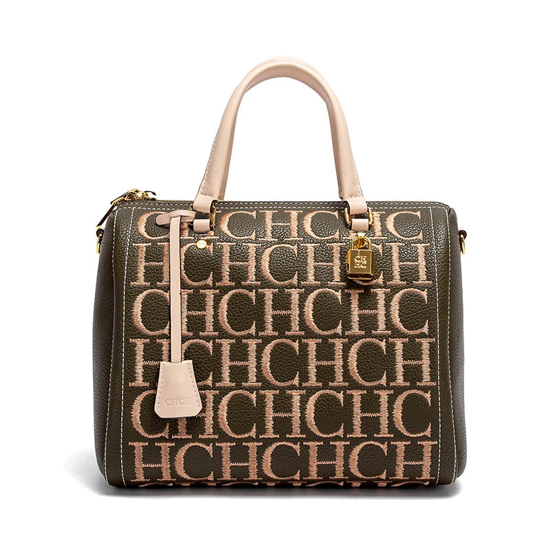 Charlotte Lettered Baguette Bag