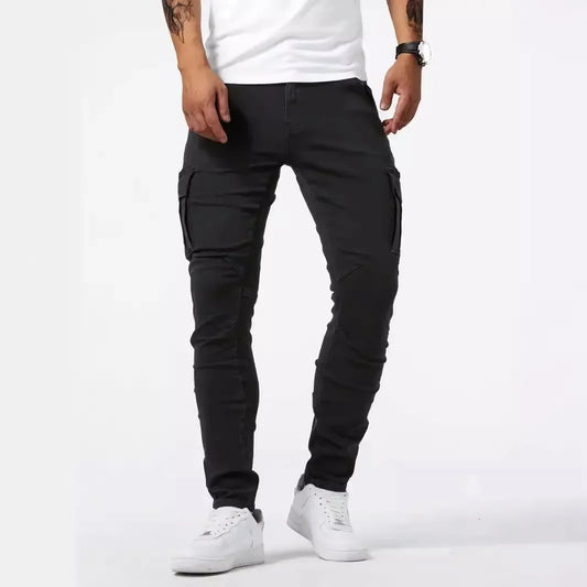 MAX | DENIM CARGO PANTS