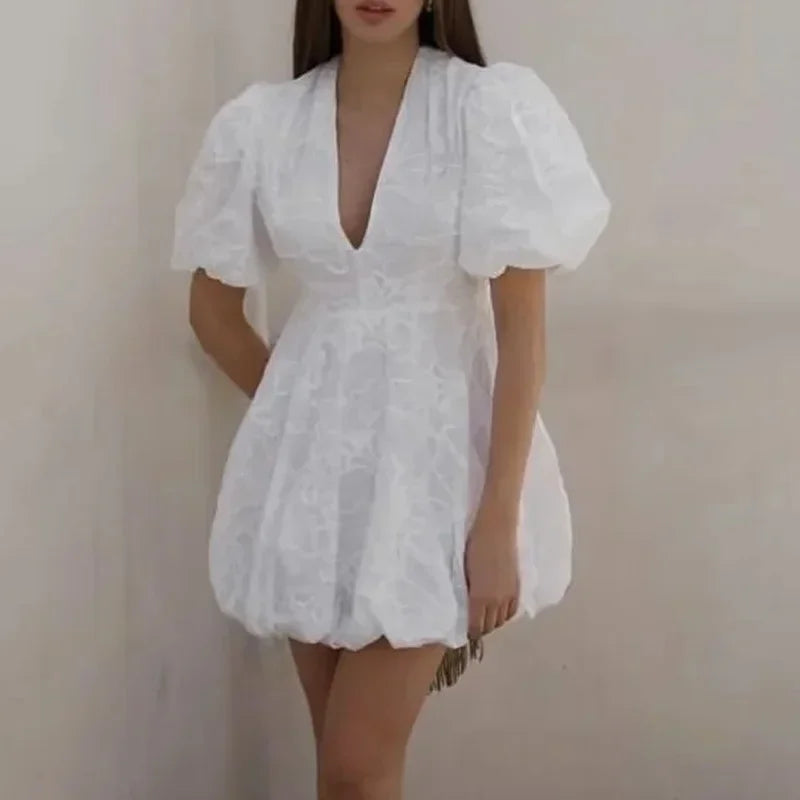 Isla Grace Puff Sleeve Dress