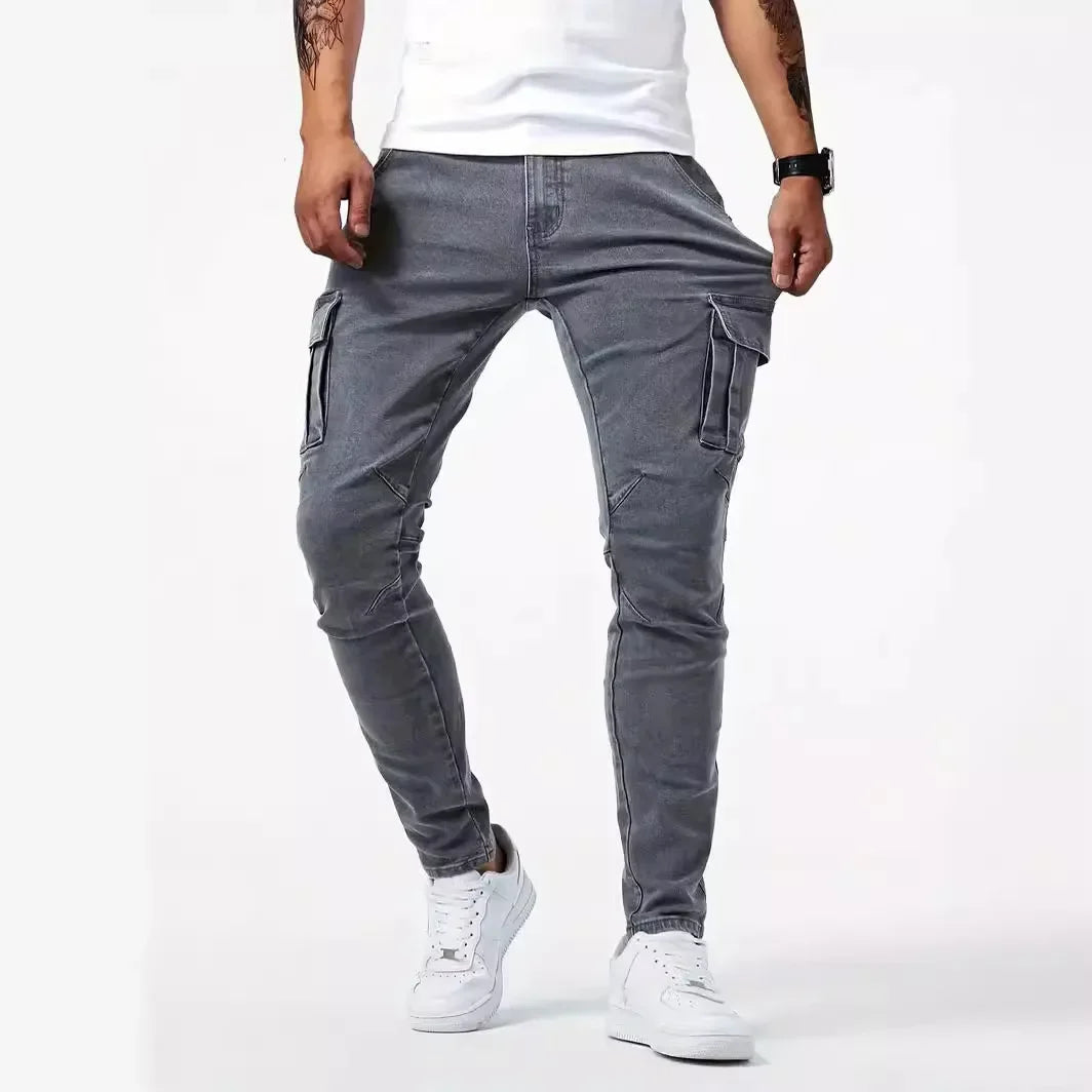 MAX | DENIM CARGO PANTS