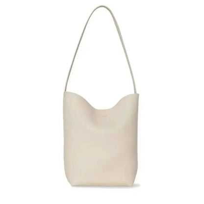 EMILIA LEATHER BUCKET TOTE