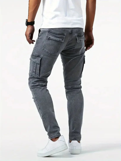 MAX | DENIM CARGO PANTS