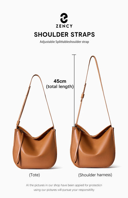 DAISY LEATHER HOBO BAG