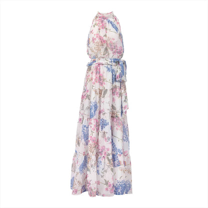 CHLOE RIVIERA HALTER DRESS