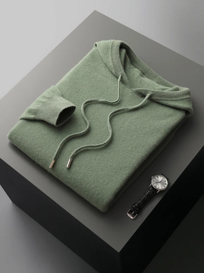 HENRY MERINO WOOL HOODIE