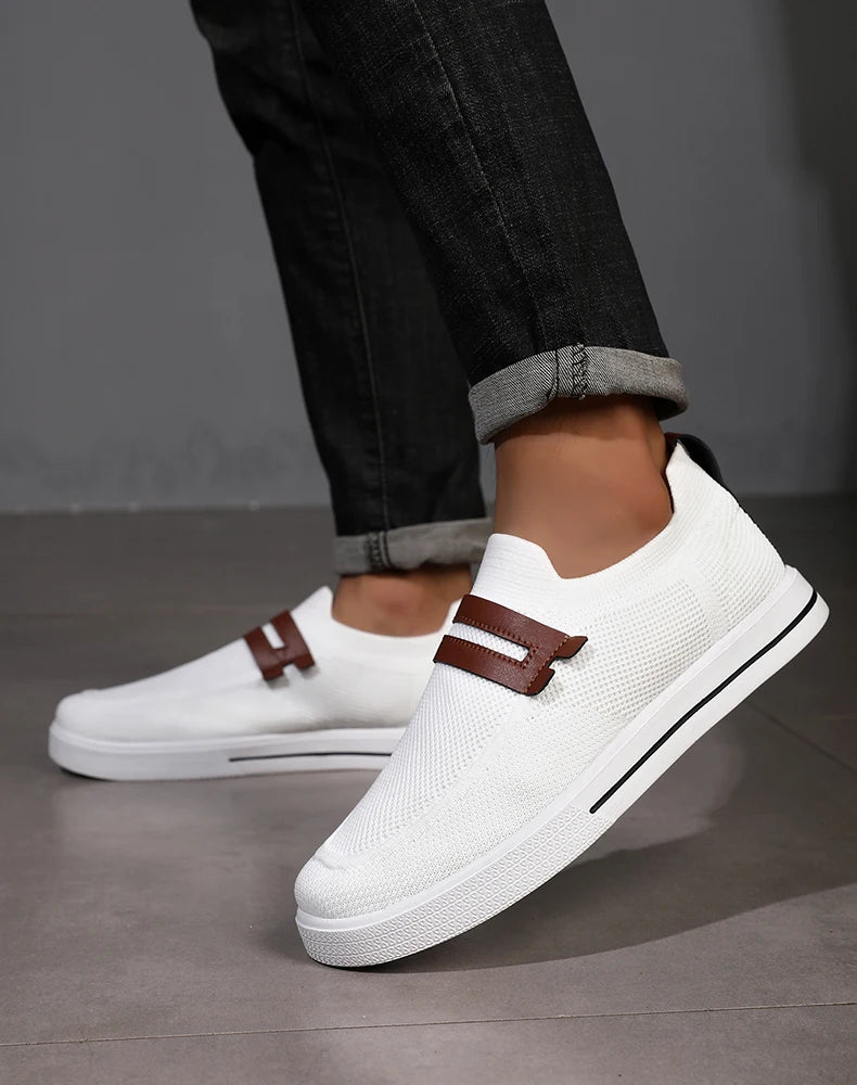 ARCHIE WHITE LOAFERS