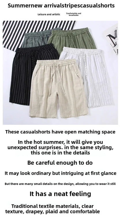 Ivan  Linen Shorts