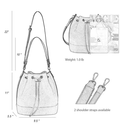 TEALA COMPACT BUCKET BAG
