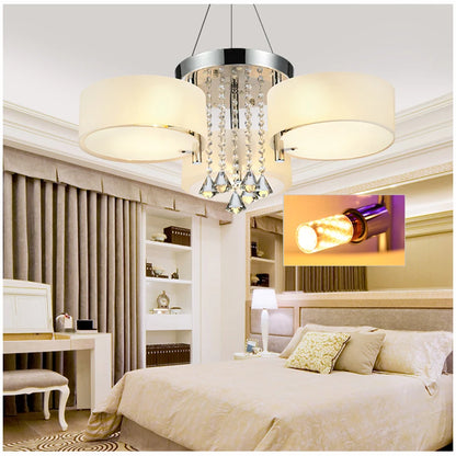 LumaBloom Crystal Ceiling Light