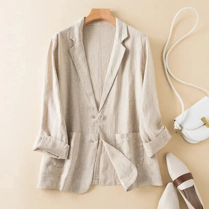 Edith Linen Light Jacket