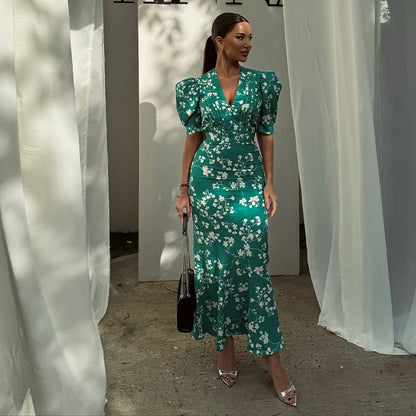 KELLY PUFF SLEEVE DRESS