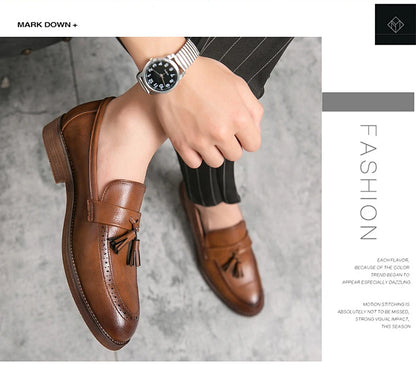 LENNOX CARVED LOAFERS