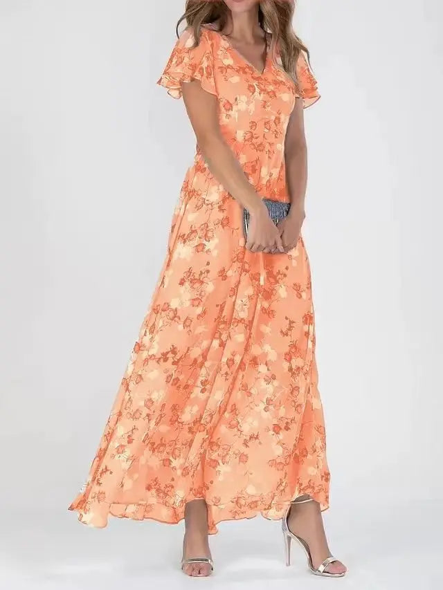 AMELIA FLORAL BOHO DRESS