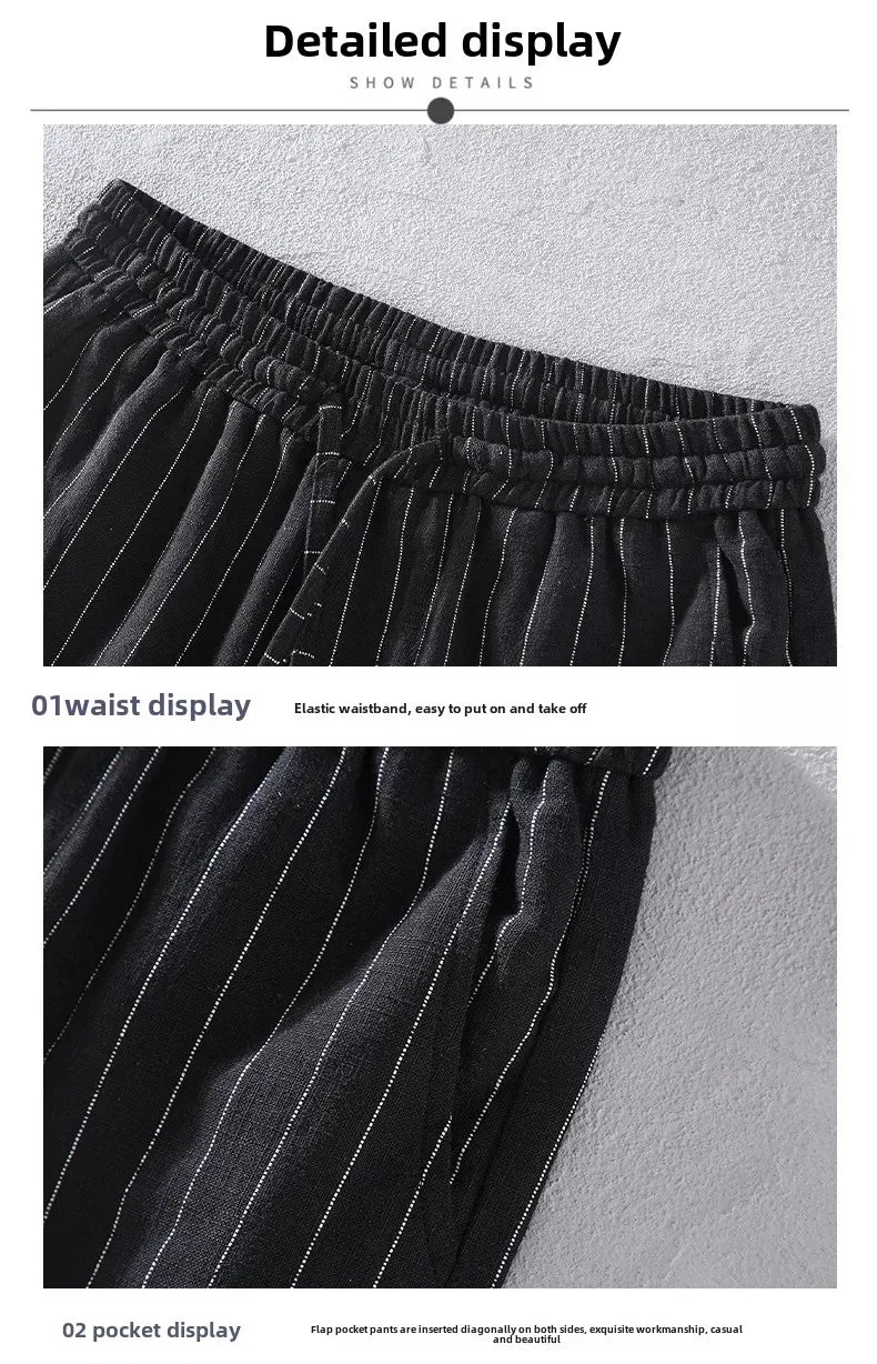 Ivan  Linen Shorts