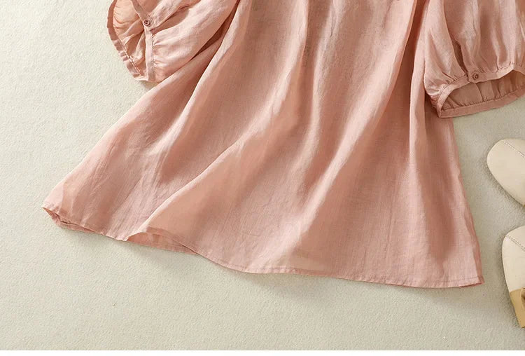 ALICE LINEN BLOUSE