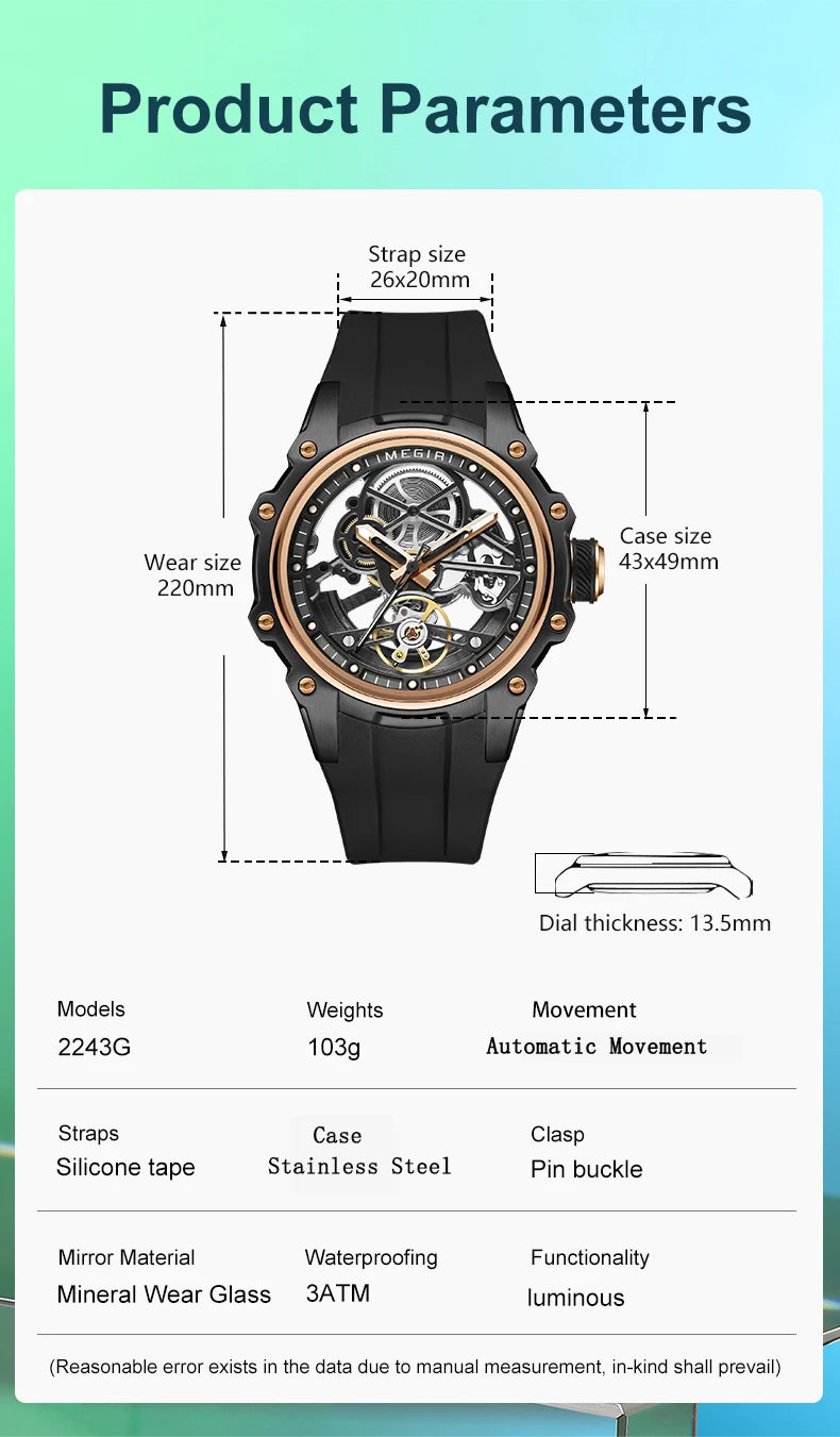 THE MEGIR APEX CHRONOGRAPH