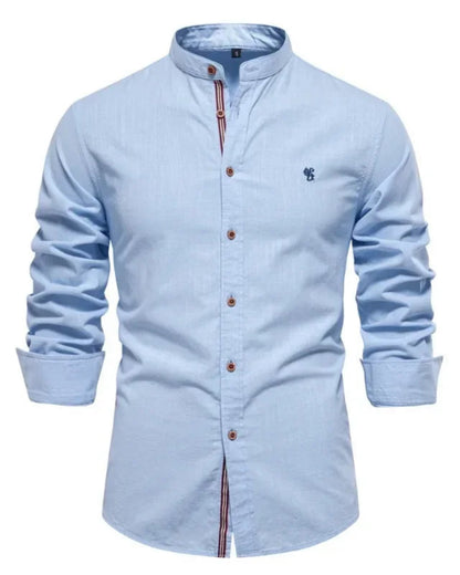 THE MAYFAIR LINEN BLEND SHIRT