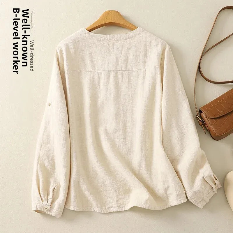 ADELE LINEN SHIRT