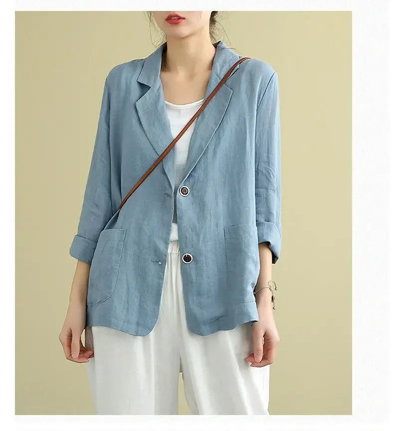 Edith Linen Light Jacket