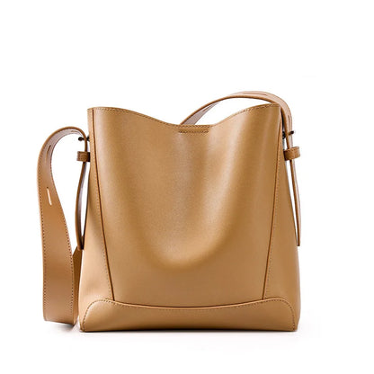 CLARISSA LEATHER TOTE BAG