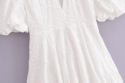 Isla Grace Puff Sleeve Dress