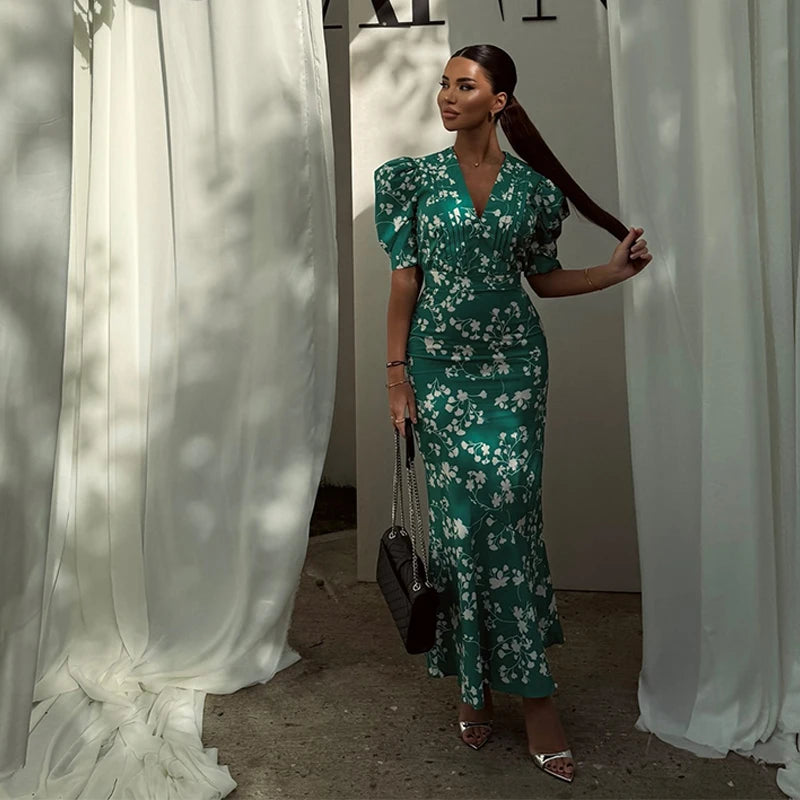 KELLY PUFF SLEEVE DRESS