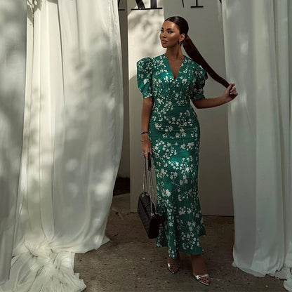 KELLY PUFF SLEEVE DRESS
