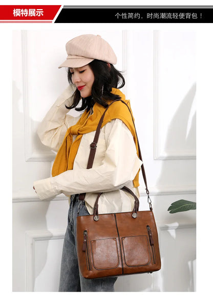 NOVA  LEATHER  SHOULDER BAG