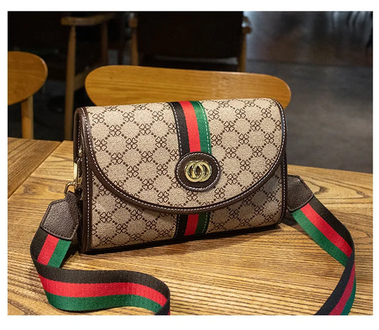 LUXE PLAID CROSSBODY BAG