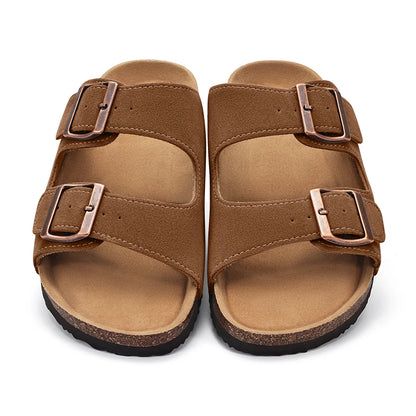 Kidmi Women’s Suede Buckle Sandals