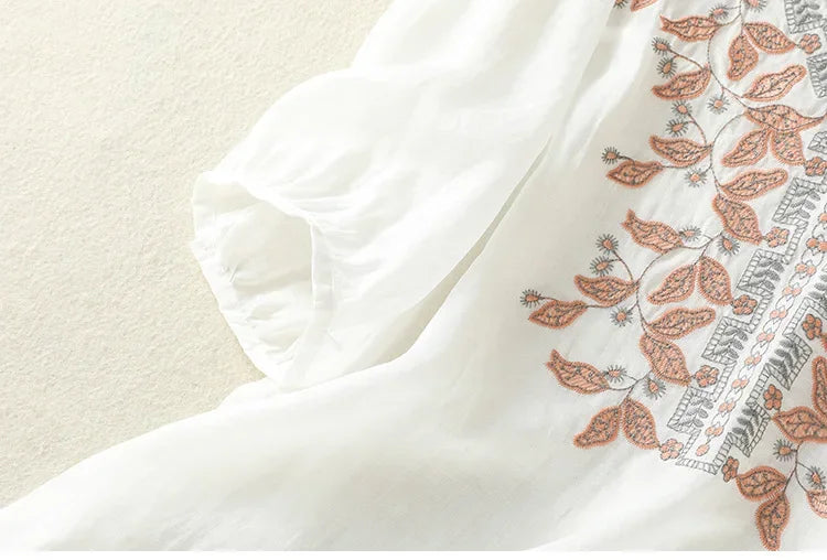 ALICE LINEN BLOUSE