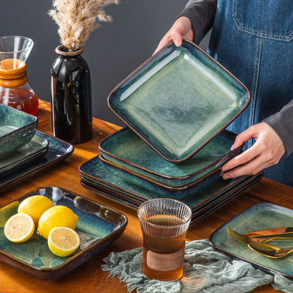 SternGlaze Green Dinnerware Set