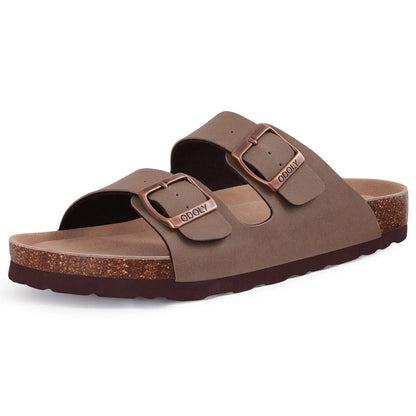 Kidmi Women’s Suede Buckle Sandals