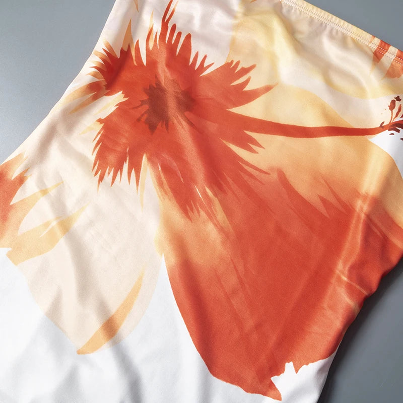 BELLA’S STRAPLESS BLOOM MAXI